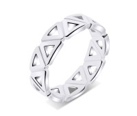 Ornament Silver Rings NSR-595